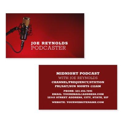 Pro Microphone, Podcaster, Podcast