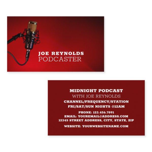 Pro Microphone, Podcaster, Podcast