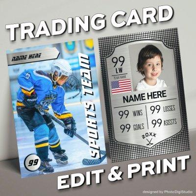 Pro Shield Hockey Trading Card Hockey Player Card