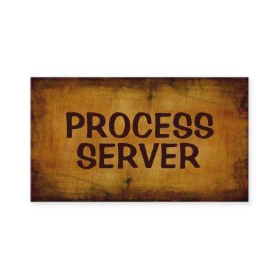 Process Server Antique