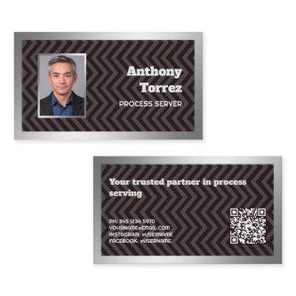 Process Server Custom QR Photo