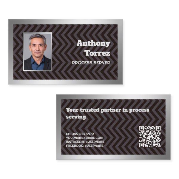 Process Server Custom QR Photo
