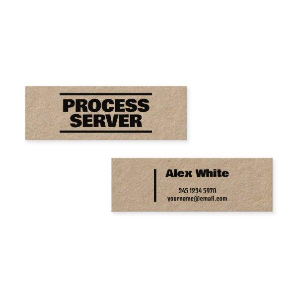 Process Service Kraft Mini