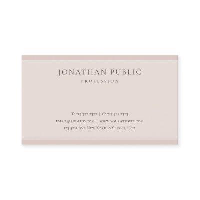 Professional Aesthetic Design Modern Simple Plain