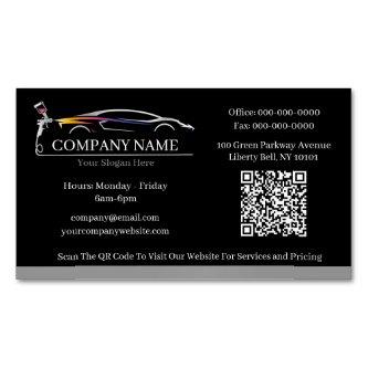 Professional Auto Body Paint Shop Automotive  Magnet