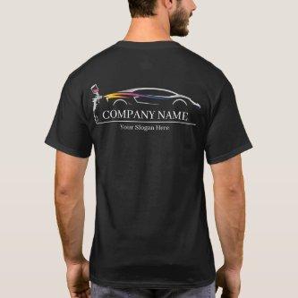 Professional Auto Body Paint Shop Automotive T-Shirt