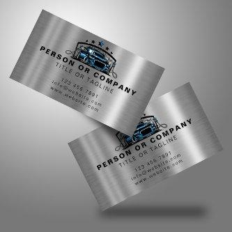 Professional Auto Detailing Logo Mobile Car Wash