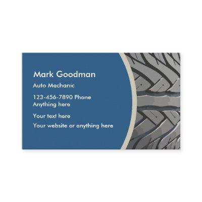 Professional Auto Mechanic Tire
