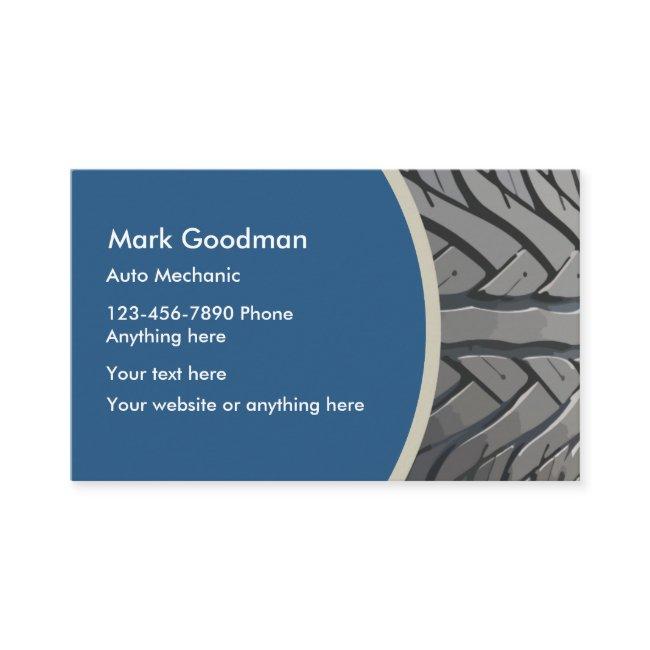 Professional Auto Mechanic Tire