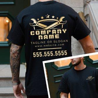 Professional Auto Repair Cool Masculine Mechanic T-Shirt