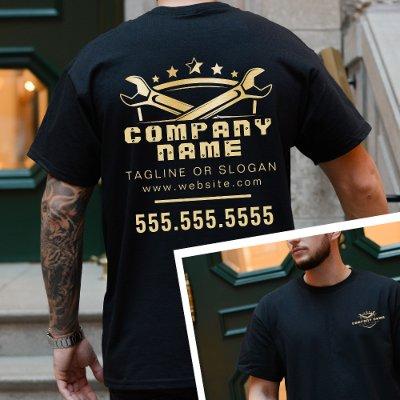 Professional Auto Repair Cool Masculine Mechanic T-Shirt