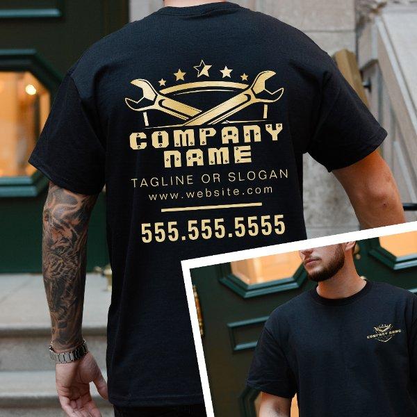 Professional Auto Repair Cool Masculine Mechanic T-Shirt