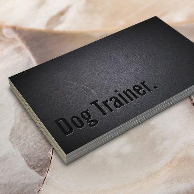 Professional Black Out Dog Training