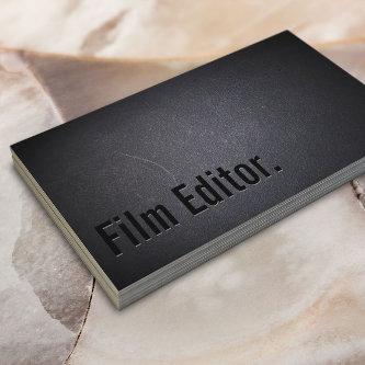 Professional Black Out Film Editor