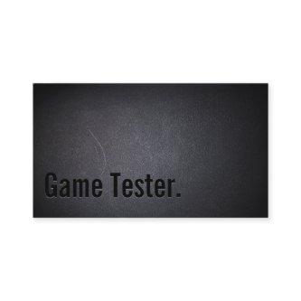 Professional Black Out Game Testing