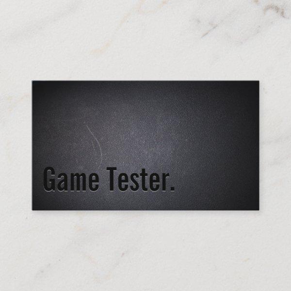 Professional Black Out Game Testing