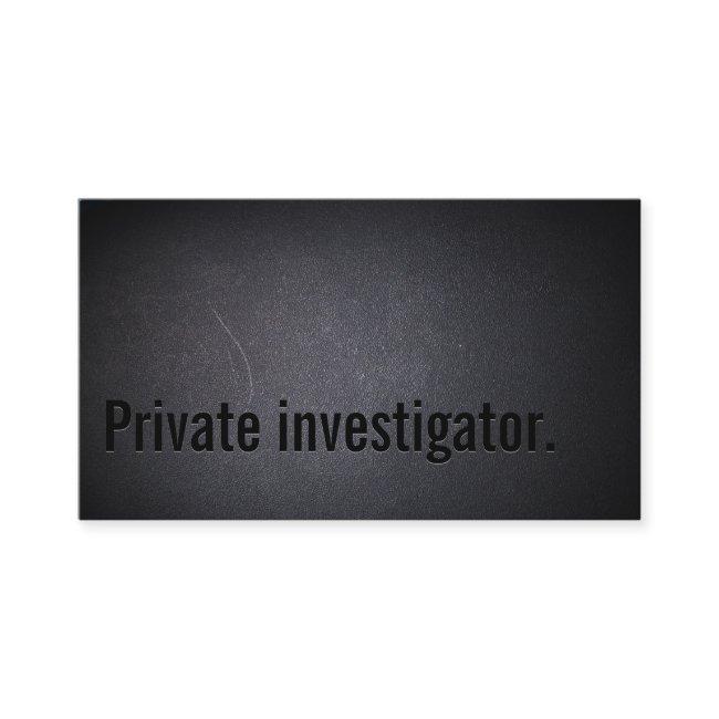 Professional Black Out Investigator