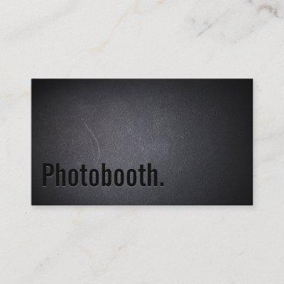 Professional Black Out Photo Booth