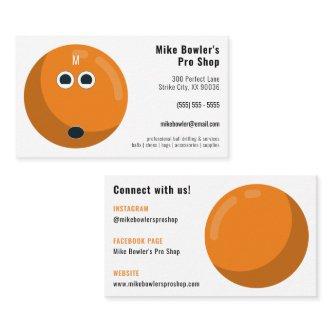 Professional Bowling Pro Shop | Orange Ball