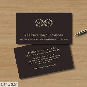 Professional Brown Custom Logo