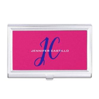 Professional Calligraphy Script Monogram Girly  Case