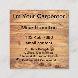 Professional Carpenter And Woodworking  Square