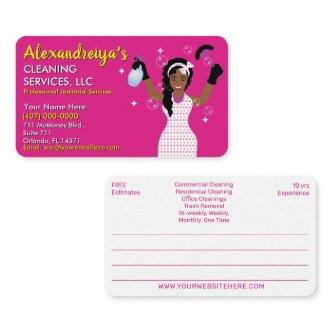 Professional Cartoon Cleaning/Janitorial