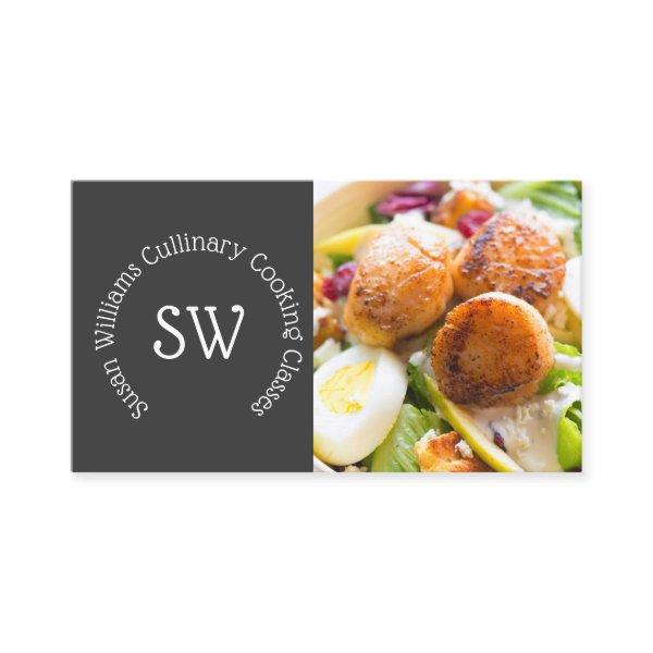 Professional chef cooking classes catering photo