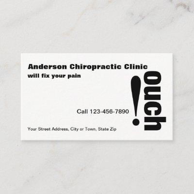Professional Chiropractic for Life without Ouch
