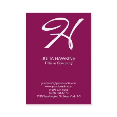 Professional chubby handwriting monogram