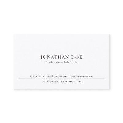 Professional Classic Elegant Minimalist Template