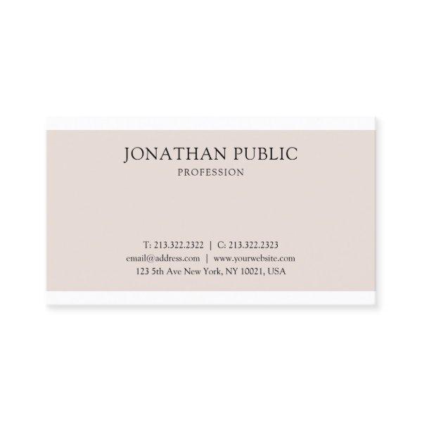 Professional Clean Graphic Design Elegant Plain