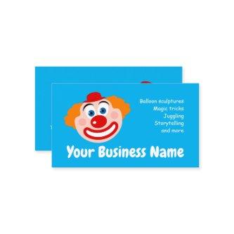 Professional clown act  template