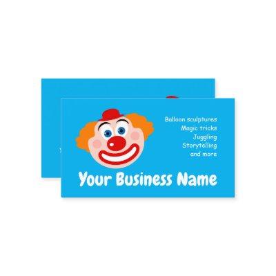 Professional clown act  template