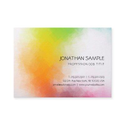 Professional Colorful Abstract Art Elegant Colors