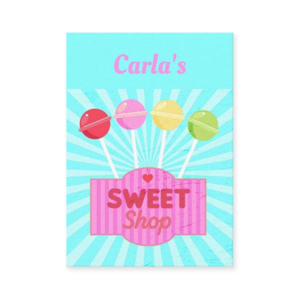 Professional Confectioner Sweet Shop Candy Store