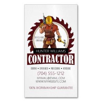 Professional Contractor Construction Carpentry  Magnet