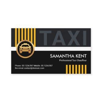 Professional Corporate Style Chauffeur Cab Driver