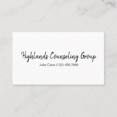 Professional Counseling Group Life Coach, Business