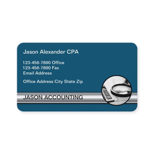 Professional CPA Accountant Design