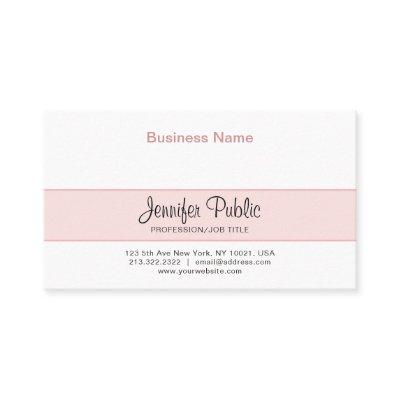 Professional Creative Design Elegant Pink Modern