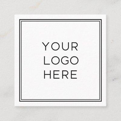 Professional Custom Logo | Simple and Minimalist Square