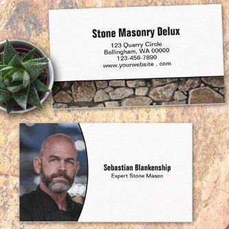 Professional Custom Photo Stone Wall Border