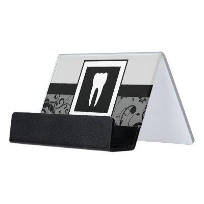 professional damask dentist office desk  holder