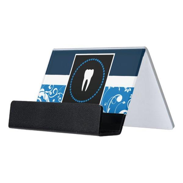 professional damask dentist office desk  holder