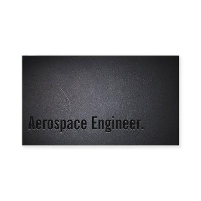 Professional Dark Aerospace Engineer