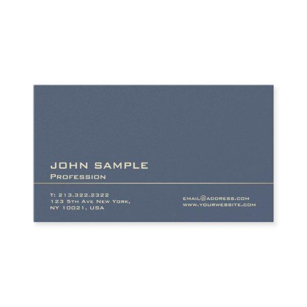 Professional Dark Blue Premium Pearl Finish Modern