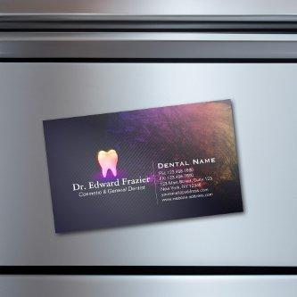 Professional Dentist Dental Clinic Rose Gold Tooth  Magnet