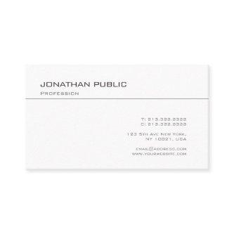 Professional Design Minimalistic Chic Plain Trendy