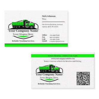 Professional Dump Truck Hauling Company QR Code